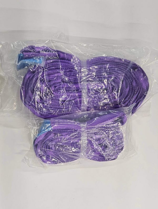 Purple 1 tonne round slings
