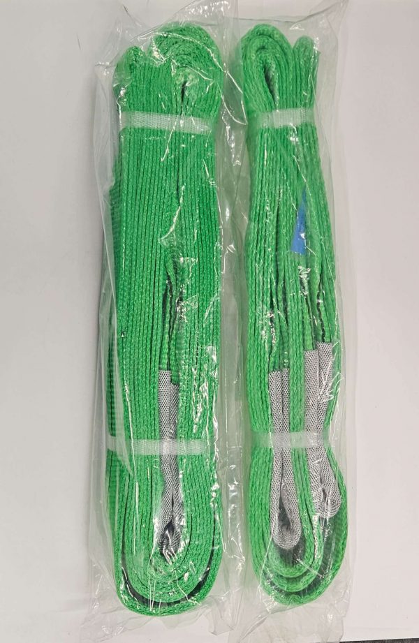 Green 2 Tonne Webbing Slings